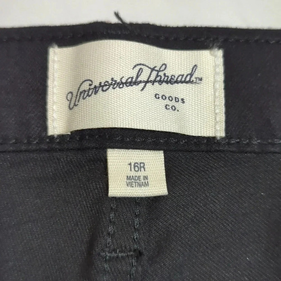 Universal Thread High-Rise Skinny Jeans, Color Black Wash Size 16R - Picture 14 of 15